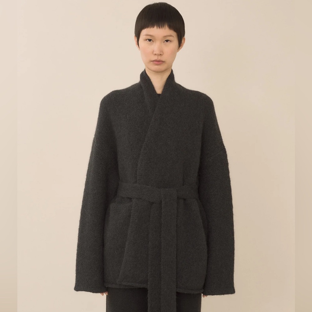 Lauren Mangoogian Coto Cardigan in Black Size 1 (Small/Medium)